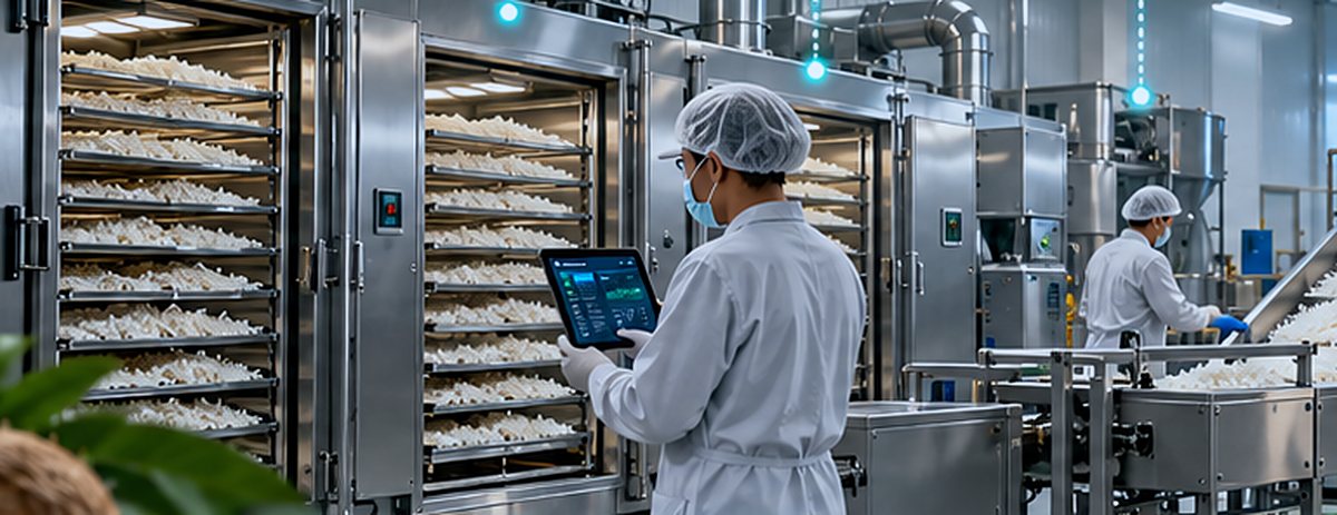 Coconut Processing — Manufacturing & Drying Control
